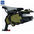 wholesale classic outdoor waterproof bicycle army saddle bag